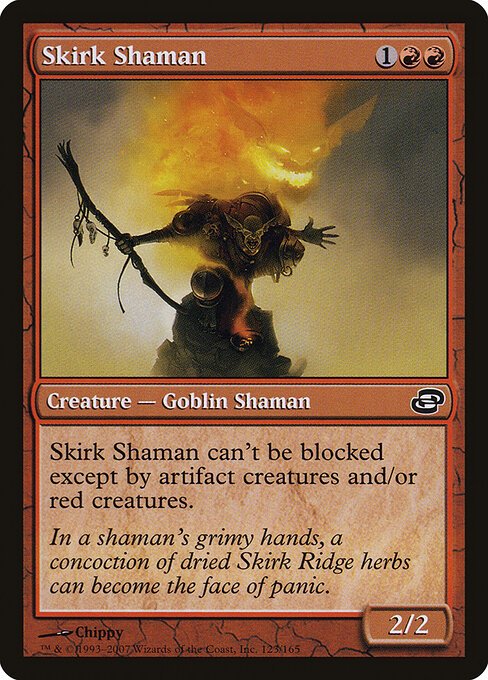 Skirk Shaman card from PLC #123