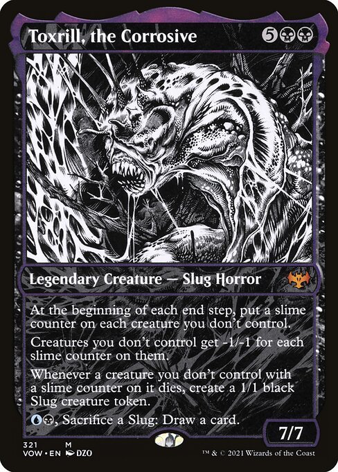 Toxrill, the Corrosive card from VOW #321