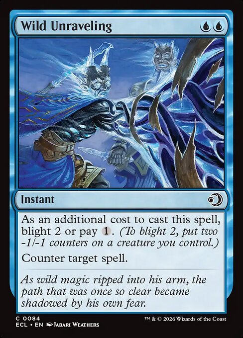 Wild Unraveling card from ECL #84