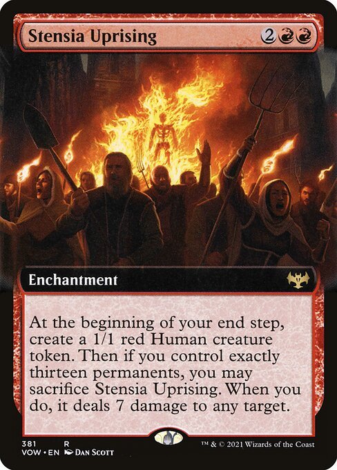 Stensia Uprising card from VOW #381