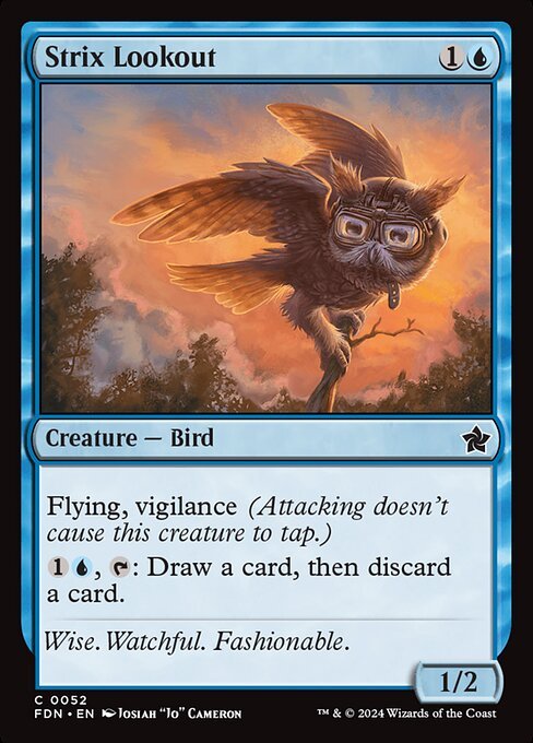 Strix Lookout card from FDN #52