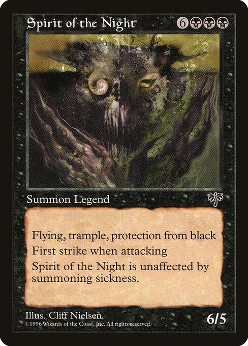 Spirit of the Night card from MIR #product-5241