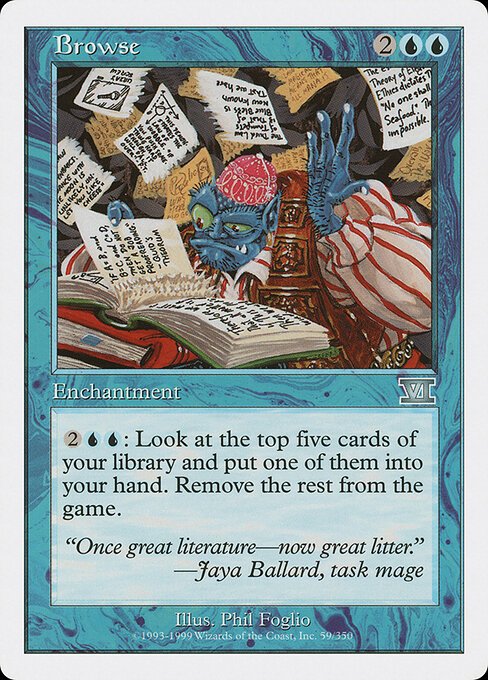 Browse card from 6ED #59