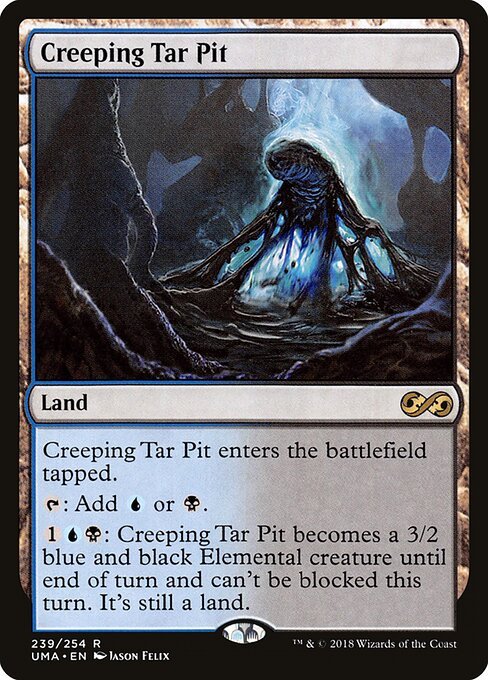 Creeping Tar Pit card from UMA #239