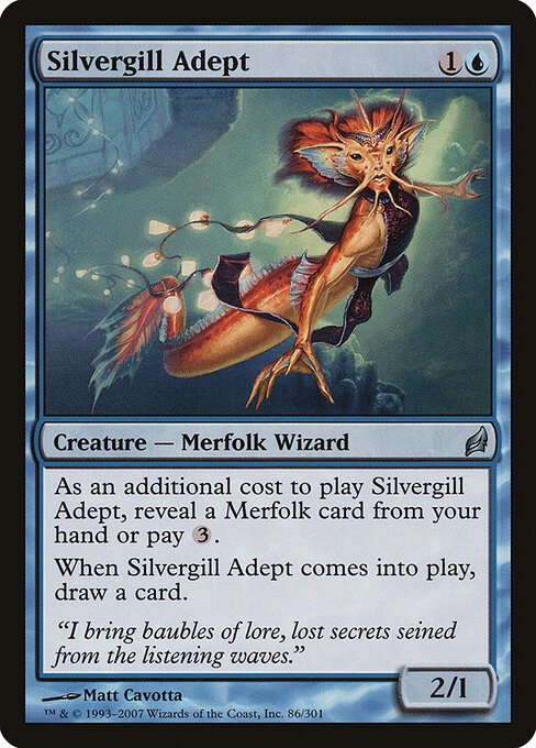 Silvergill Adept card from LRW #86