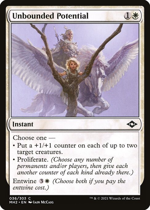 Unbounded Potential card from MH2 #36