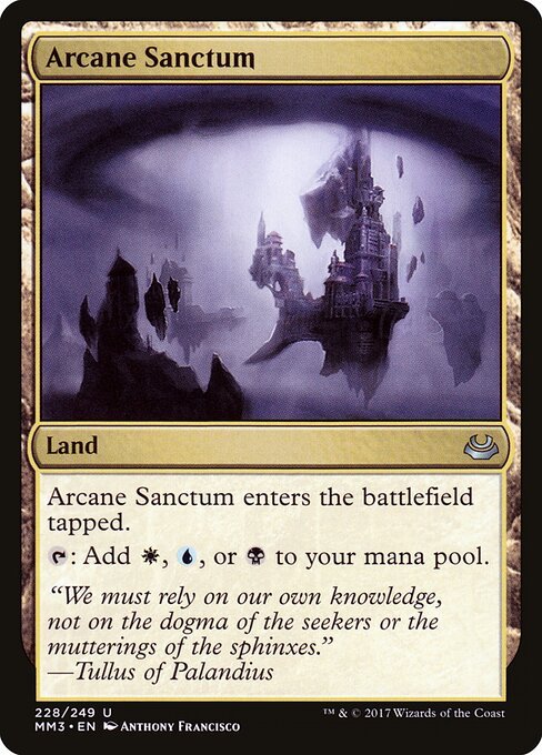 Arcane Sanctum card from MM3 #228