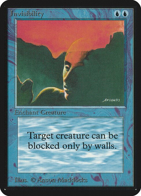 Invisibility card from LEA #product-1149