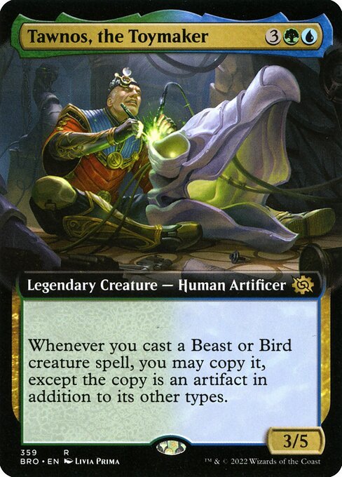 Tawnos, the Toymaker card from BRO #359