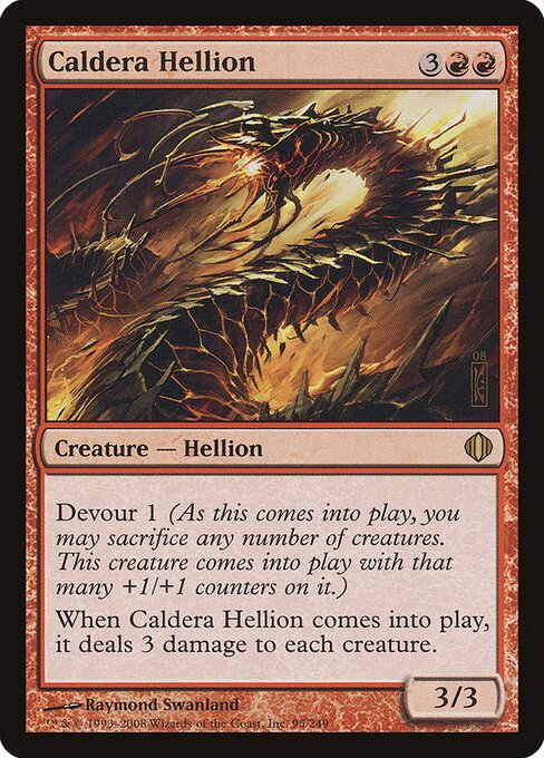 Caldera Hellion card from ALA #95