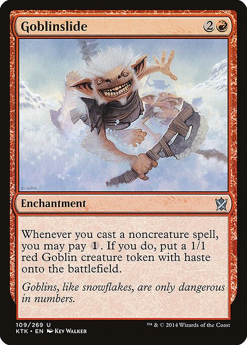Goblinslide card from KTK #109