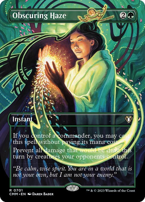 Obscuring Haze card from CMM #701