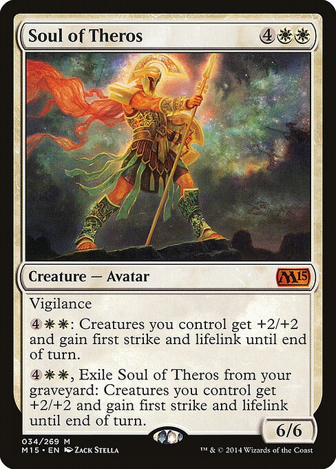 Soul of Theros card from M15 #34