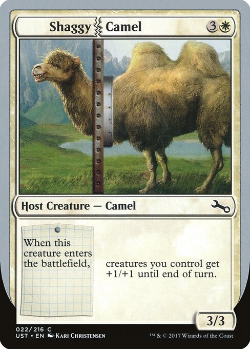 Shaggy Camel card from UST #22