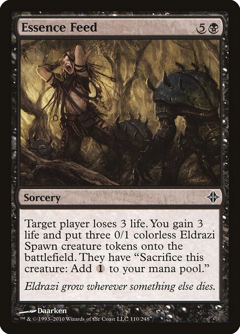 Essence Feed card from ROE #110