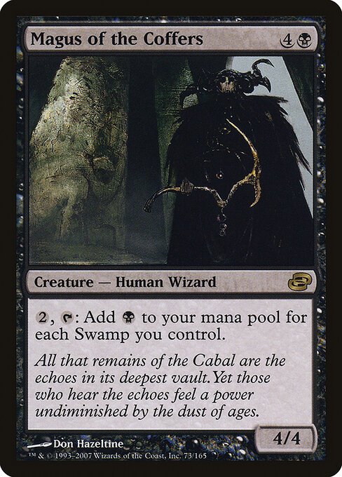 Magus of the Coffers card from PLC #73