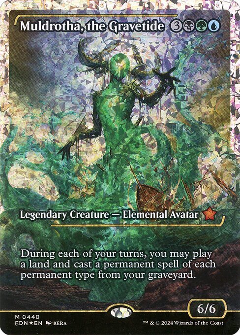 Muldrotha, the Gravetide card from FDN #440