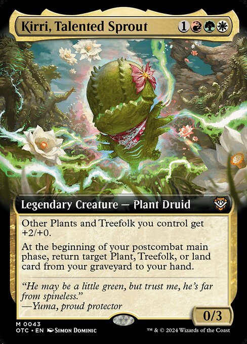 Kirri, Talented Sprout card from OTC #43