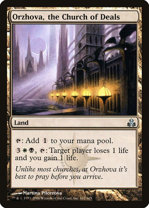 Orzhova, the Church of Deals card from GPT #162