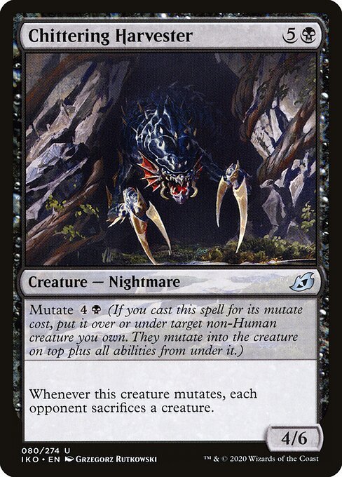 Chittering Harvester card from IKO #80