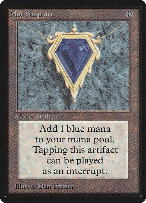 Mox Sapphire card from LEB #product-8845