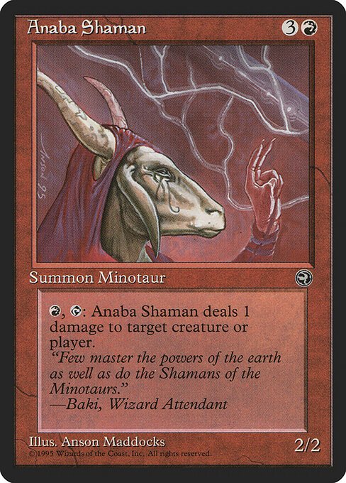 Anaba Shaman [Version 2] card from HML #86