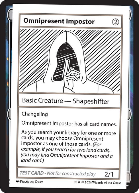 Omnipresent Impostor card from MB2PC #504