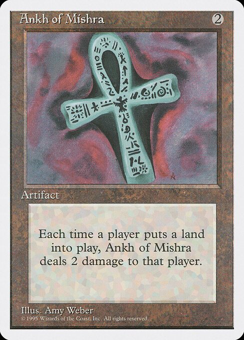 Ankh of Mishra card from 4ED #product-1645