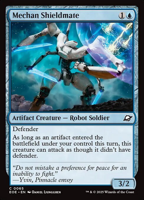 Mechan Shieldmate card from EOE #65