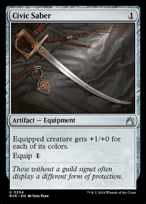 Civic Saber card from RVR #254
