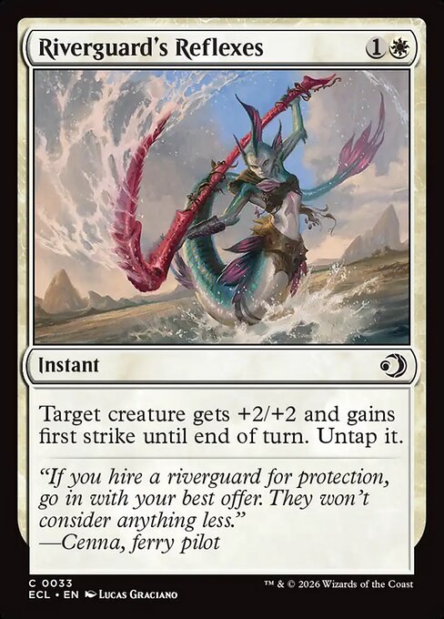 Riverguard's Reflexes card from ECL #33
