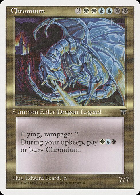 Chromium card from CHR #product-3375