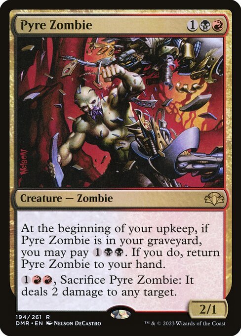 Pyre Zombie card from DMR #194