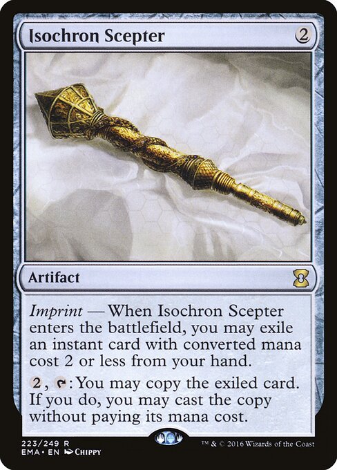 Isochron Scepter card from EMA #223