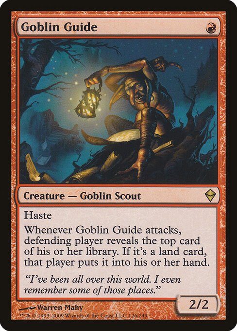 Goblin Guide card from ZEN #126