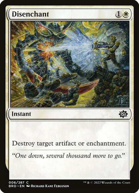 Disenchant card from BRO #6