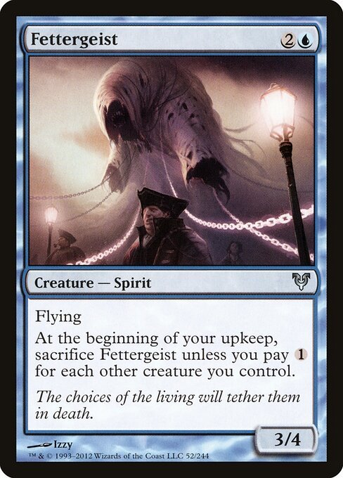 Fettergeist card from AVR #52