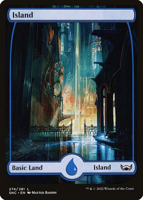 Island (274) card from SNC #274