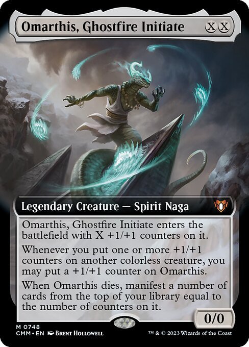 Omarthis, Ghostfire Initiate card from CMM #748