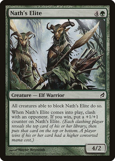 Nath's Elite card from LRW #231