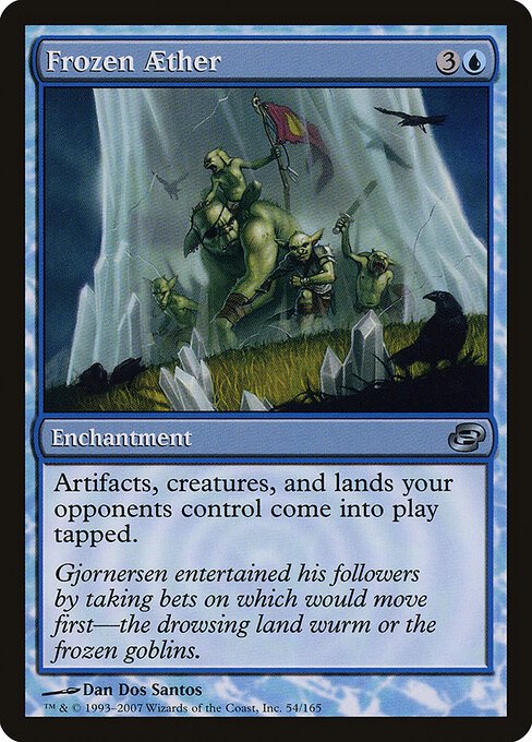 Frozen Aether card from PLC #54