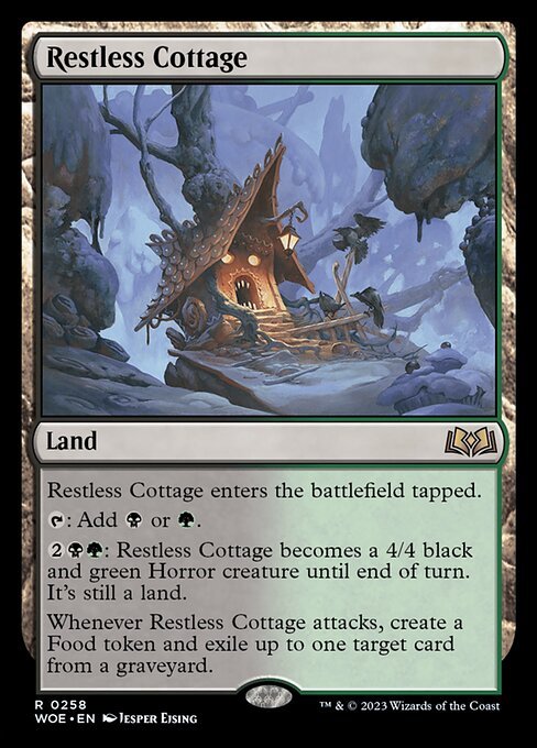Restless Cottage card from WOE #258
