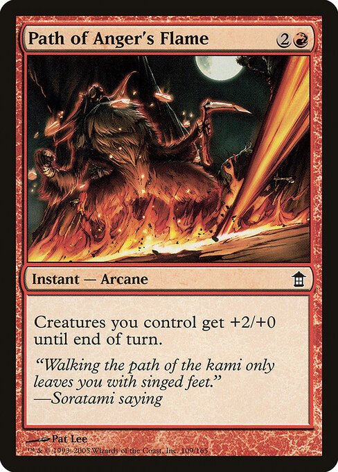 Path of Anger's Flame card from SOK #109