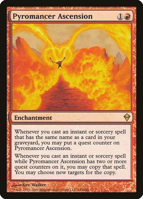 Pyromancer Ascension card from ZEN #143