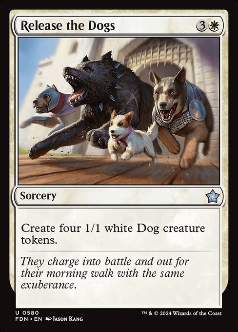 Release the Dogs card from FDN #580