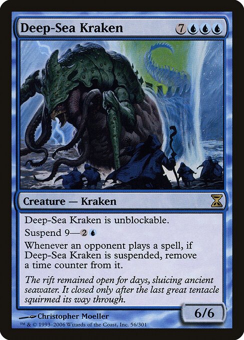 Deep-Sea Kraken card from TSP #56