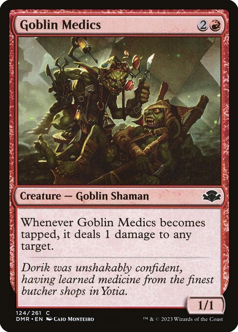 Goblin Medics card from DMR #124