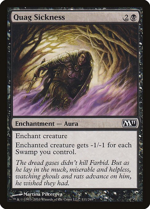 Quag Sickness card from M11 #111