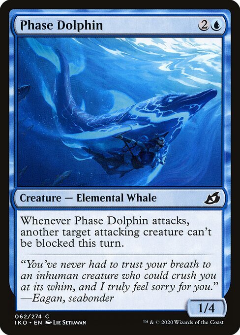 Phase Dolphin card from IKO #62