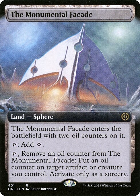 The Monumental Facade card from ONE #401